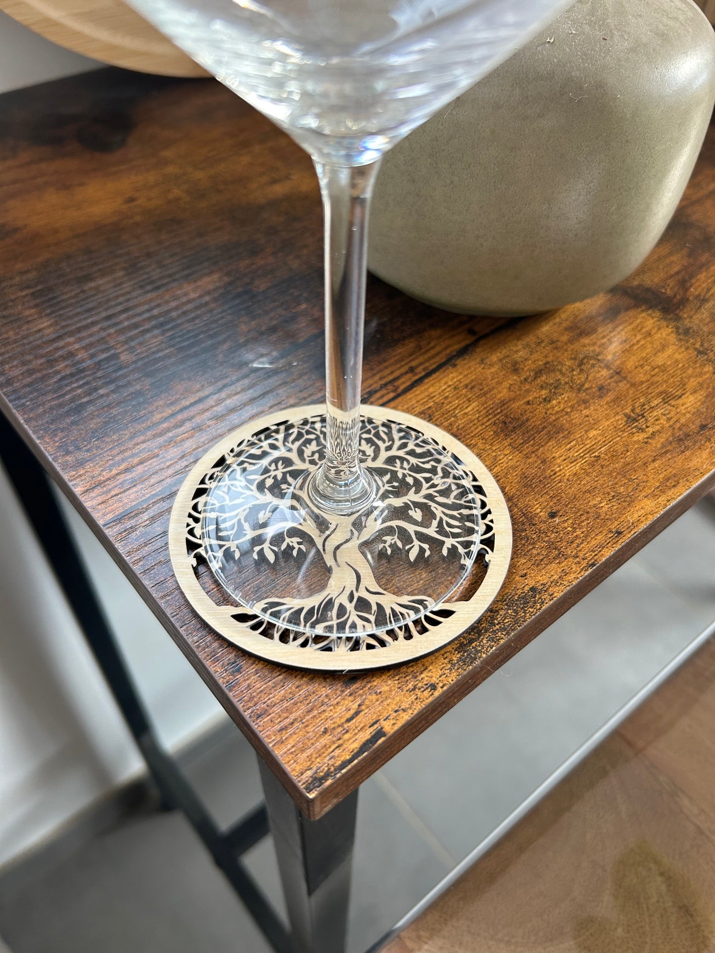 6 dessus de verre arbre de vie