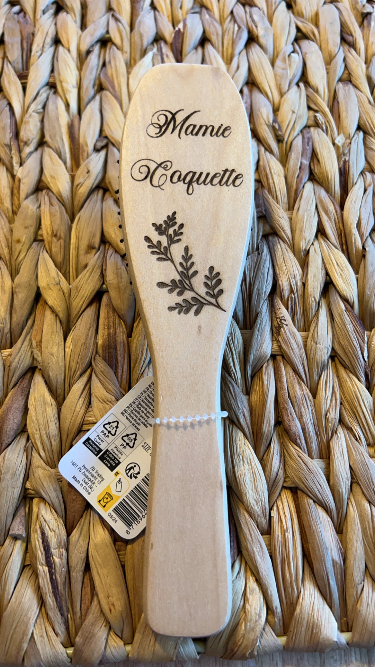 Brosse à cheveux personnalisable