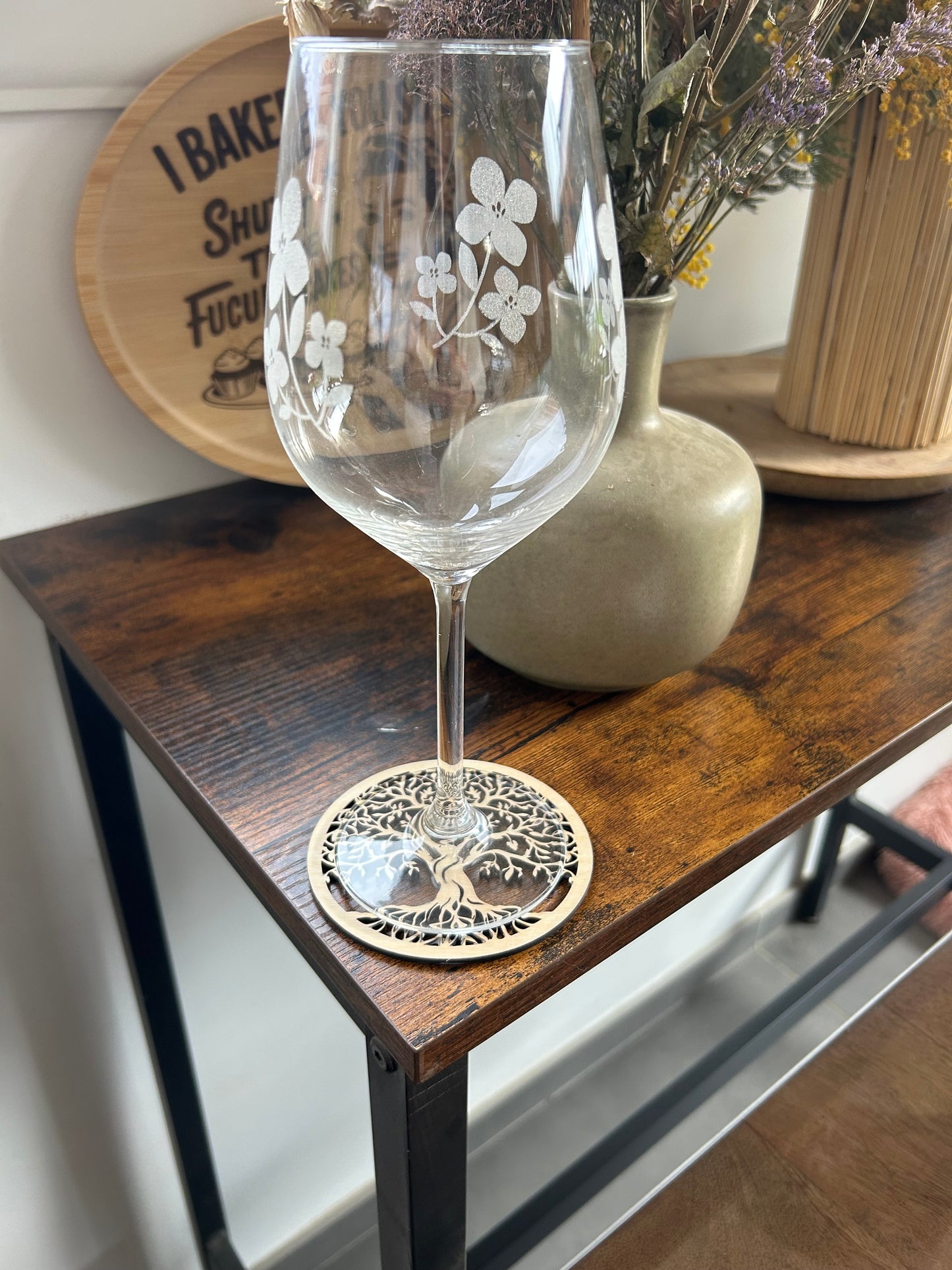 6 dessus de verre arbre de vie
