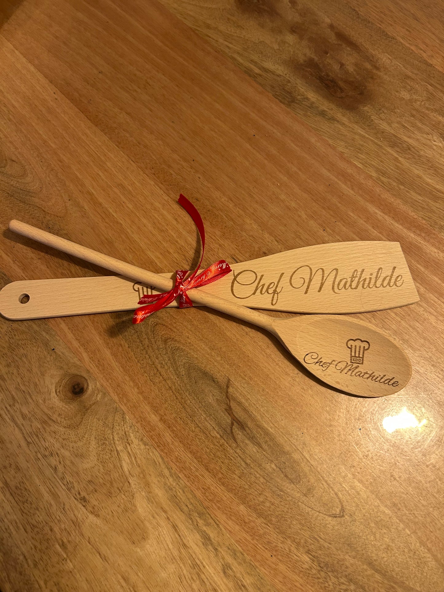 Cuillère en bois personnalisable