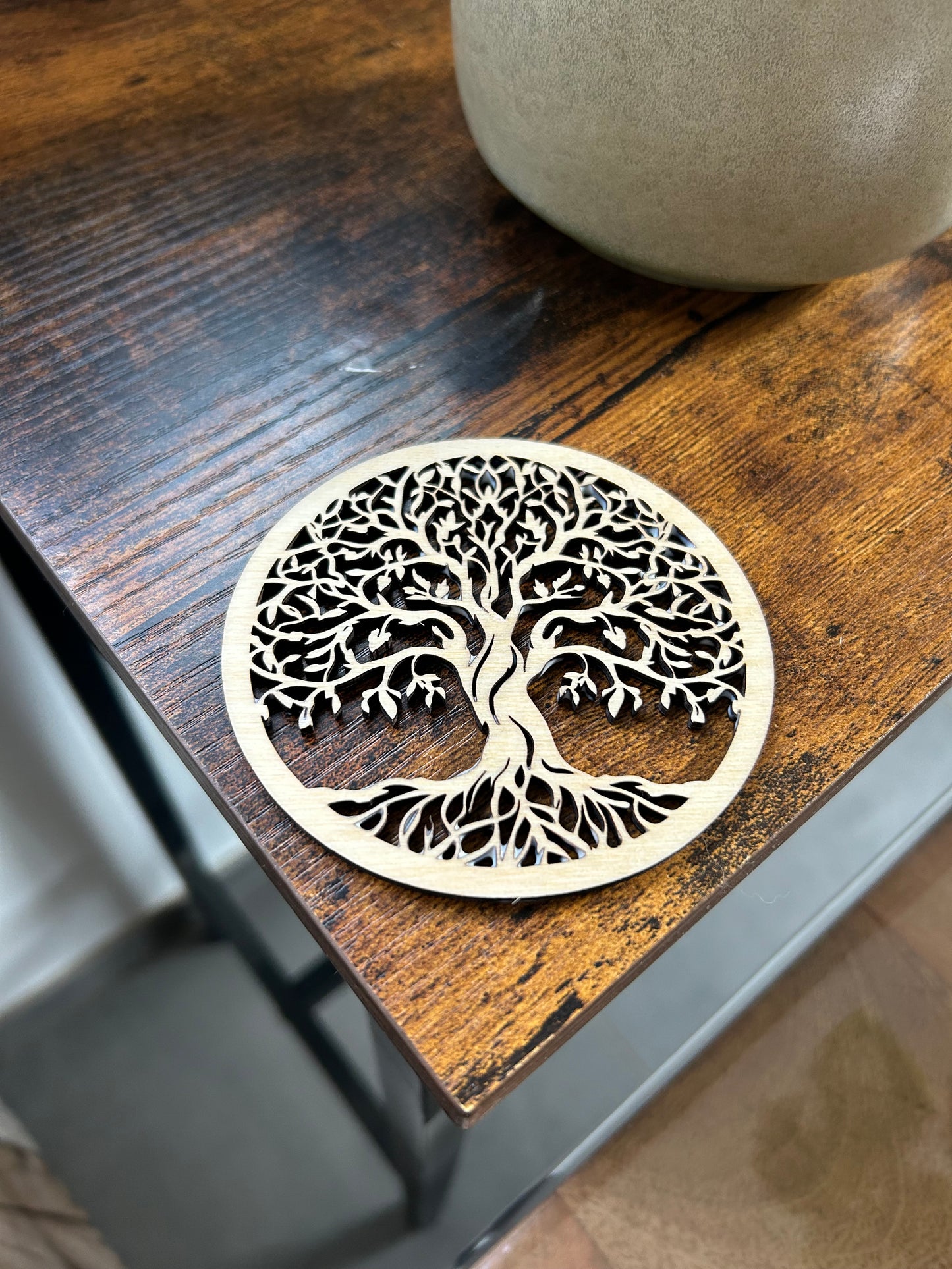 6 dessus de verre arbre de vie