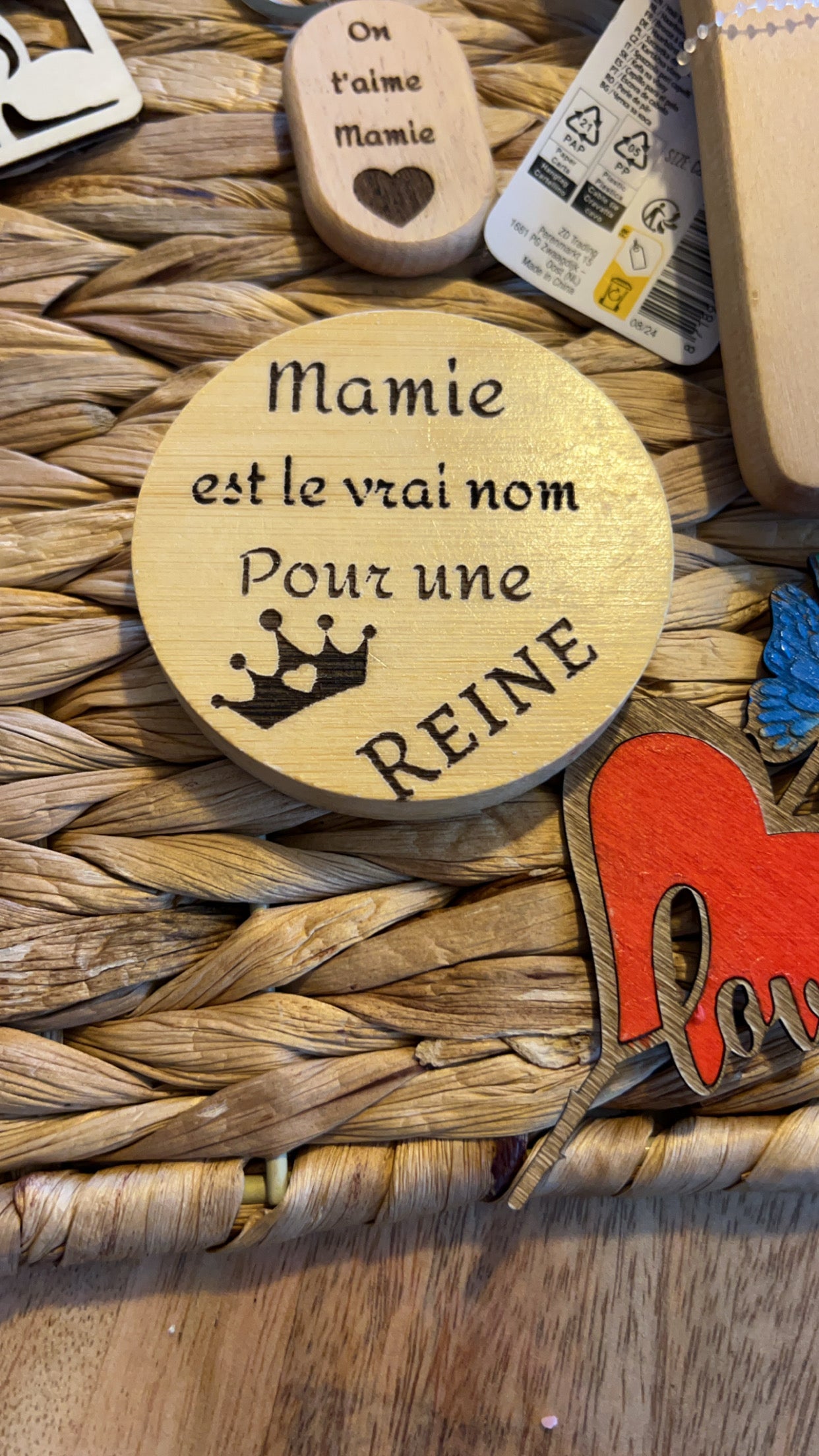 Valisette bonne fête mamie