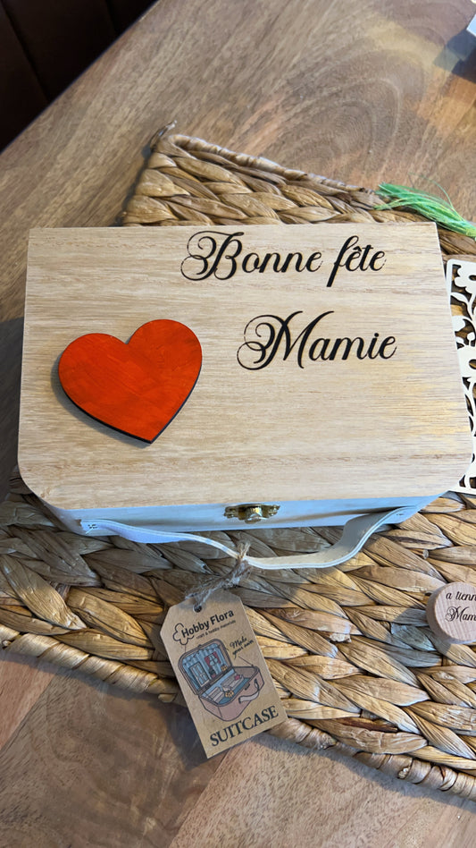Valisette bonne fête mamie